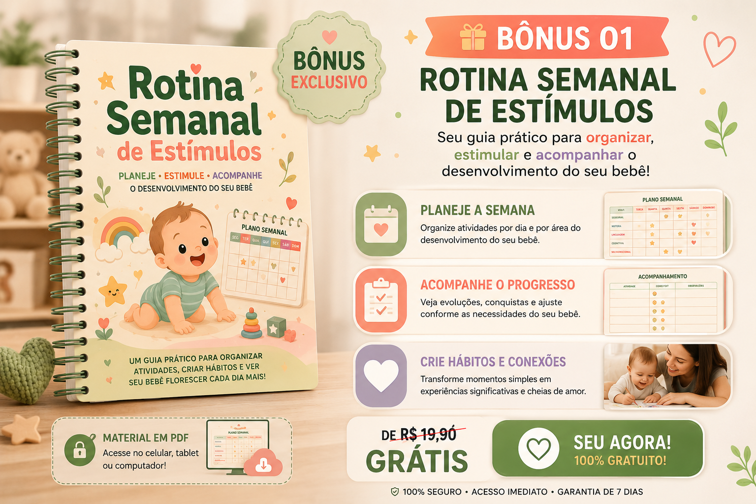 Rotina Semanal de Estímulos